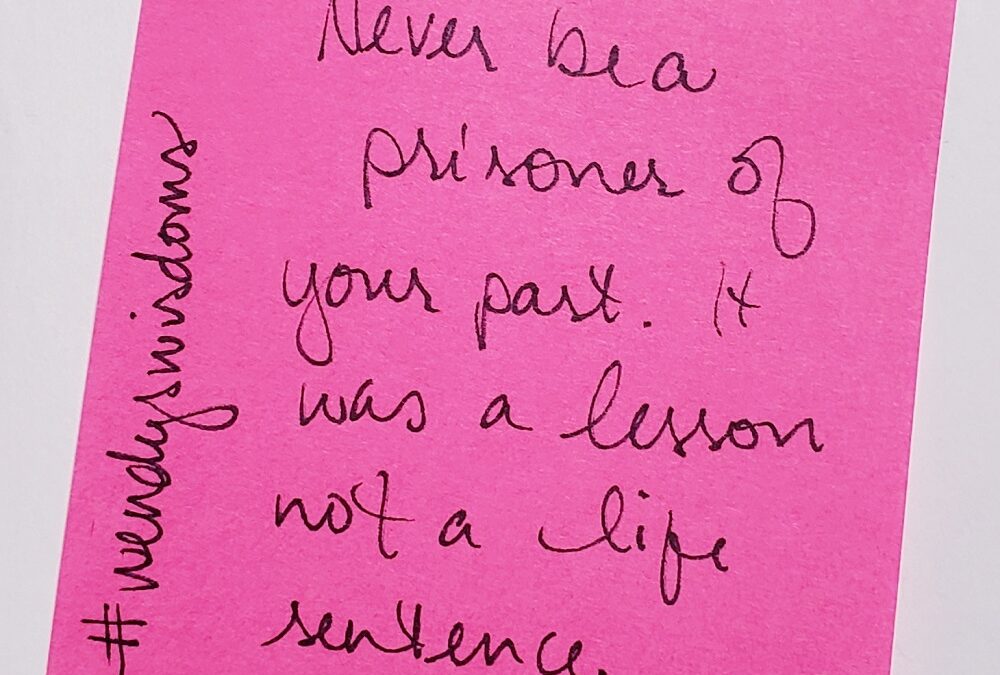 Lessons, not Life Sentences
