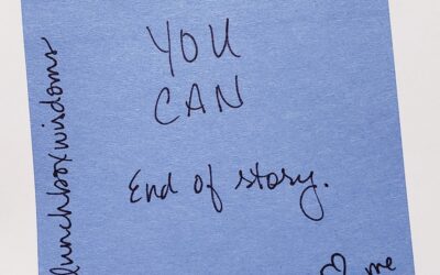 You can