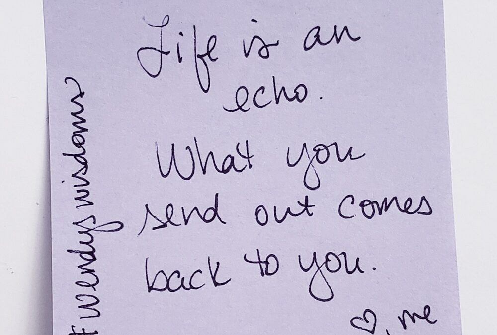 Life is an Echo