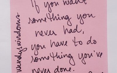 Do Something You’ve Never Done